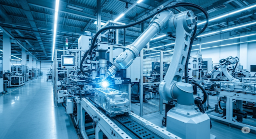 Industrial automation robot arm